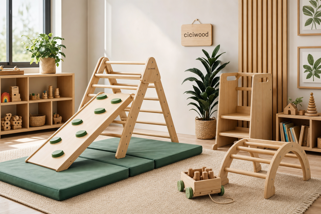Indoor Climbing Toys for Rainy Day Movement