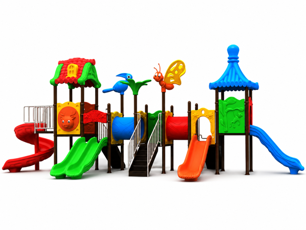 Outdoor Kids Playground Set 084