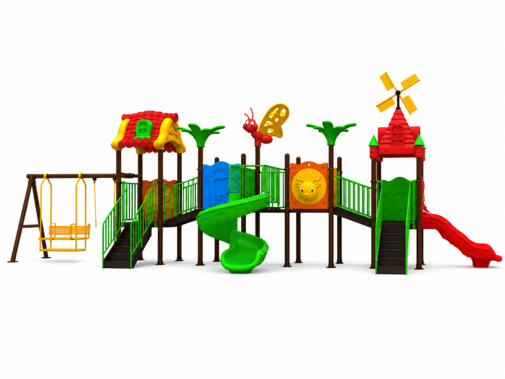 Outdoor Kids Slide and Climb Set 110