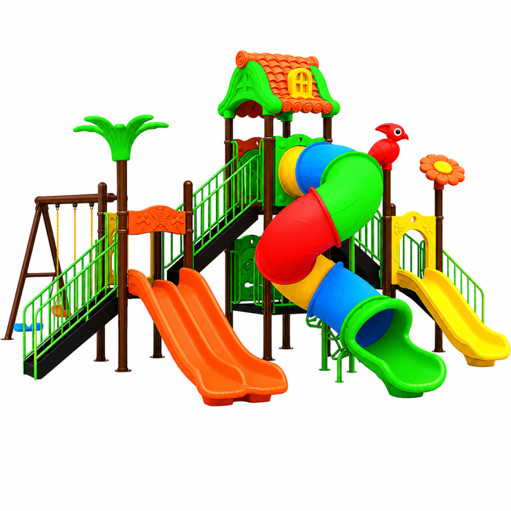 Outdoor Kids Swing Playset 048A