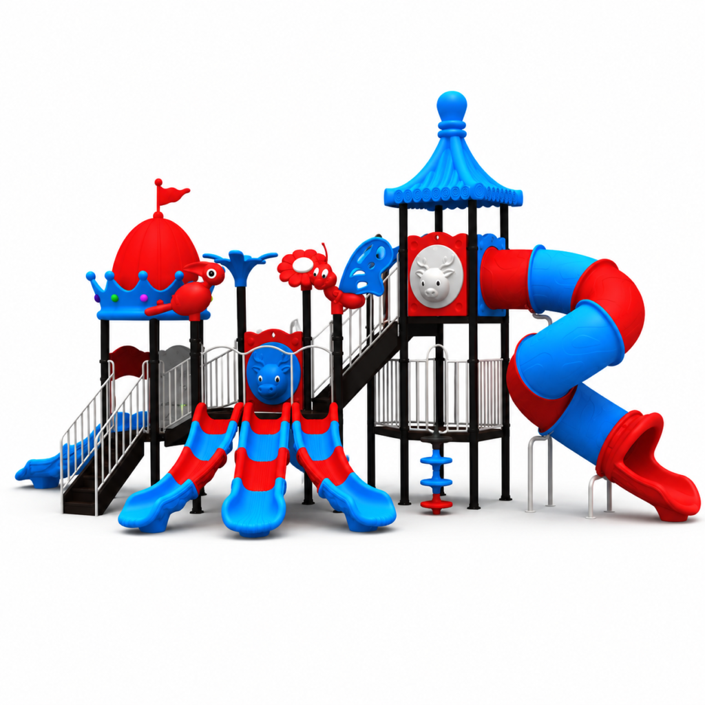 Outdoor Wooden Play Equipment 174