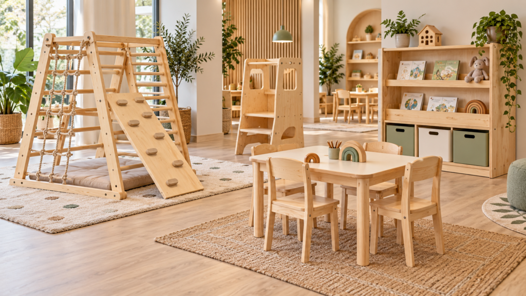 Wooden Kids Furniture Display: A Practical Retail Strategy