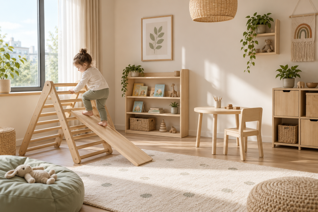 Small-Space Montessori Furniture: Flexible Ideas for Modern Children’s Rooms