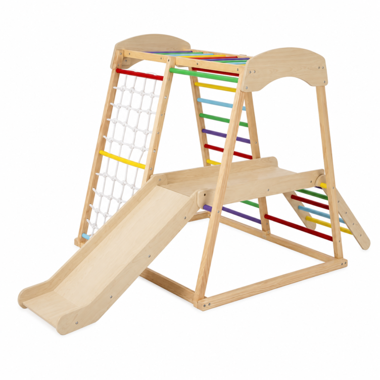 Wooden Climbing Frame with Slide and Swing | Ciciwood