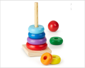 Wooden Stacking Tower