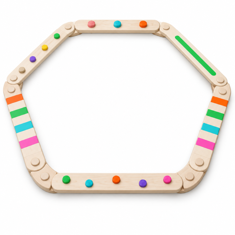 Wooden Sensory Balance Board Set