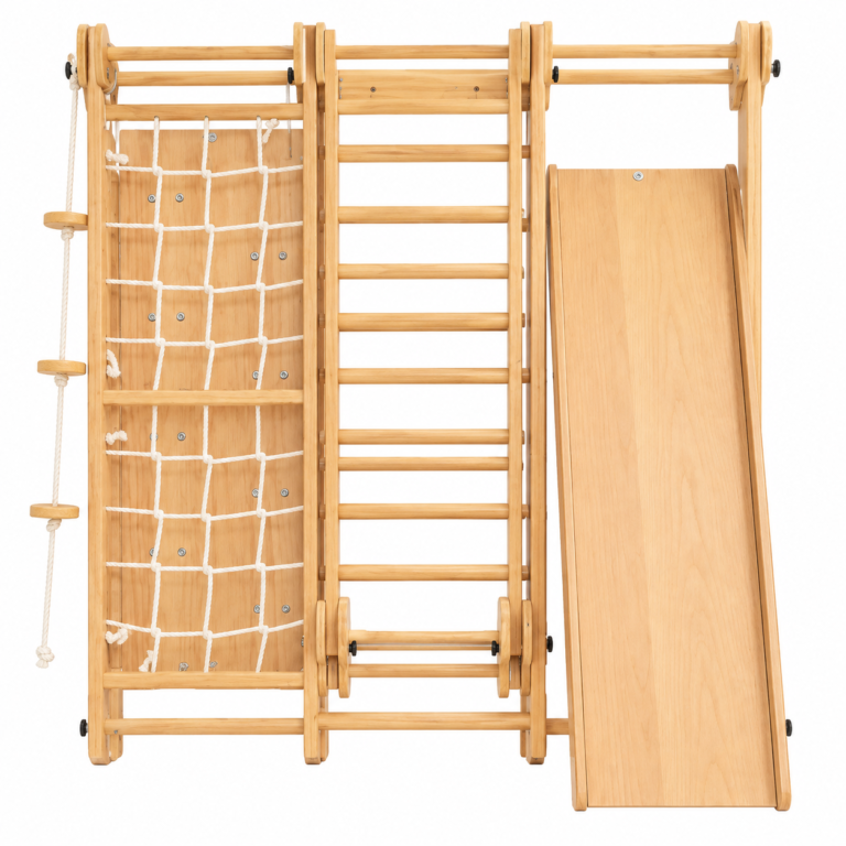 Indoor Wooden Montessori Climbing Gym