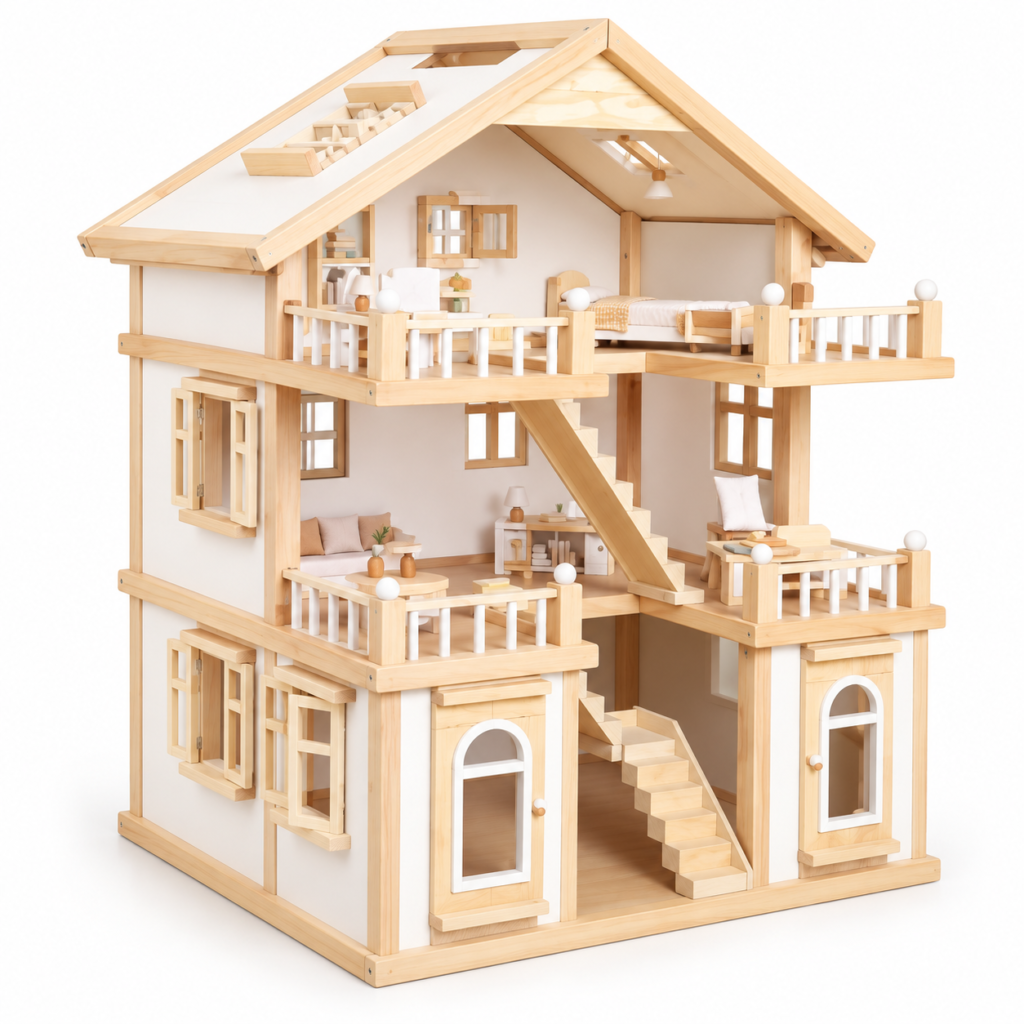 Wooden Dollhouse