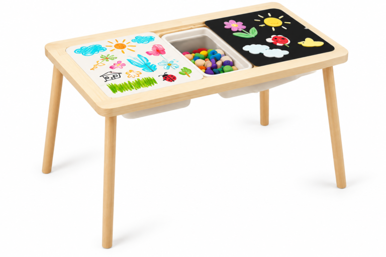 Kids Indoor Sand Play & Art Table