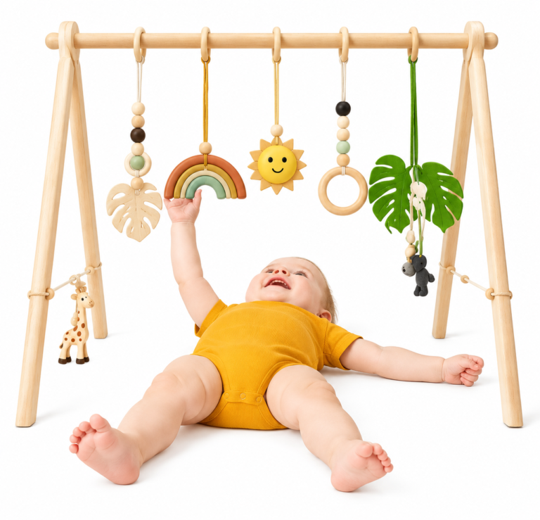 Wooden Baby Activity Gym