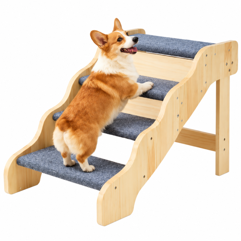 Wooden Dog Stairs