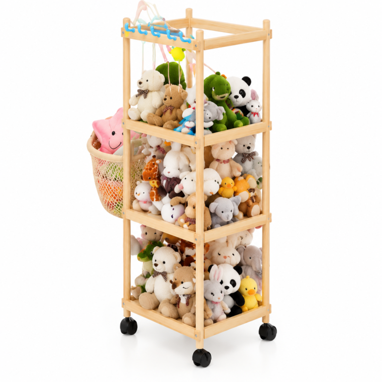 Wooden Toy Storage Organizer