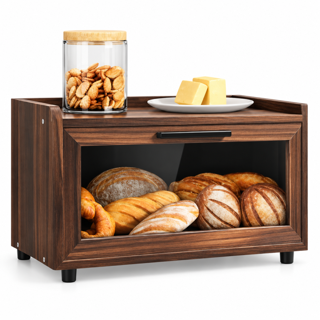 Wooden Bread Box — 2026 wooden product catalog